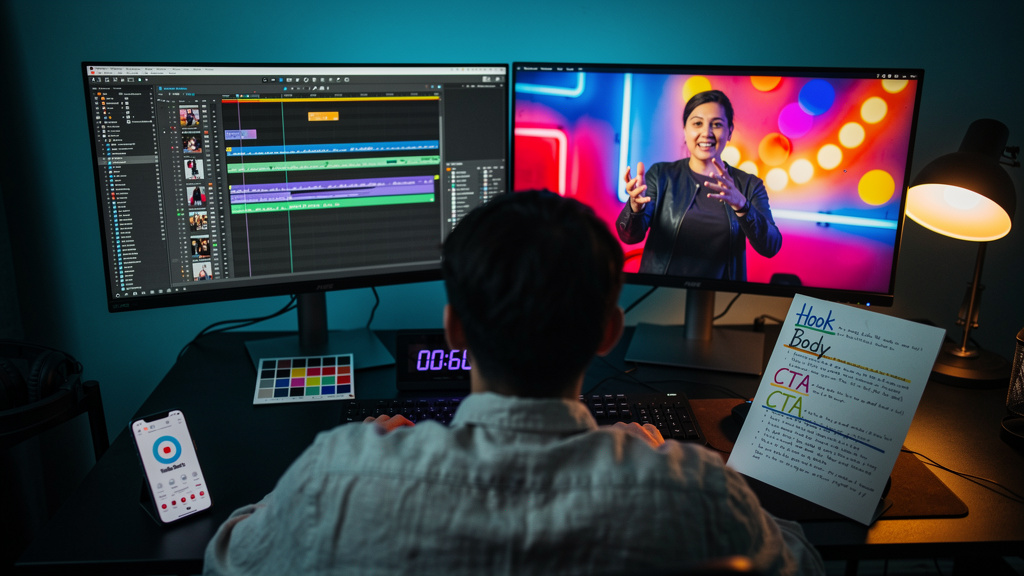 YouTube Shorts Script Writer — Hook, Value, CTA in 60 Seconds