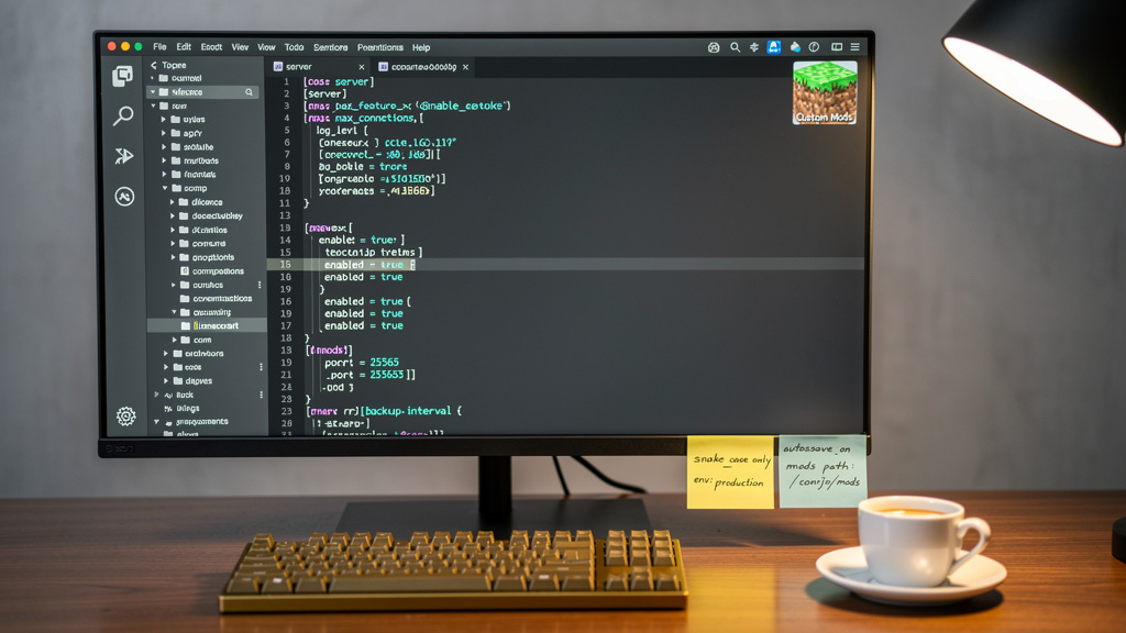 Generate Minecraft Mod Config Files with Custom Settings