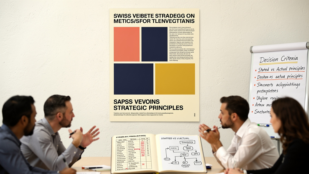 Find the principle you're actually applying, not the one you say