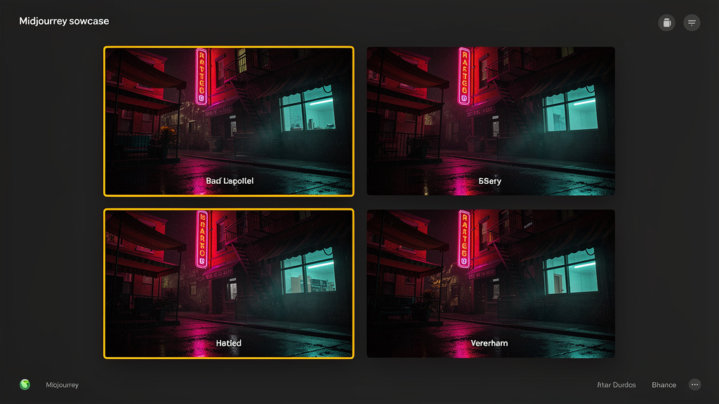 Anamorphic widescreen still in Wong Kar-wai magenta neon