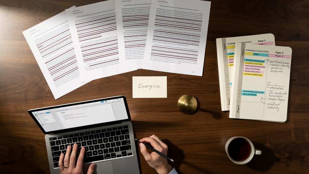 Compare three competing whitepapers on the same standard