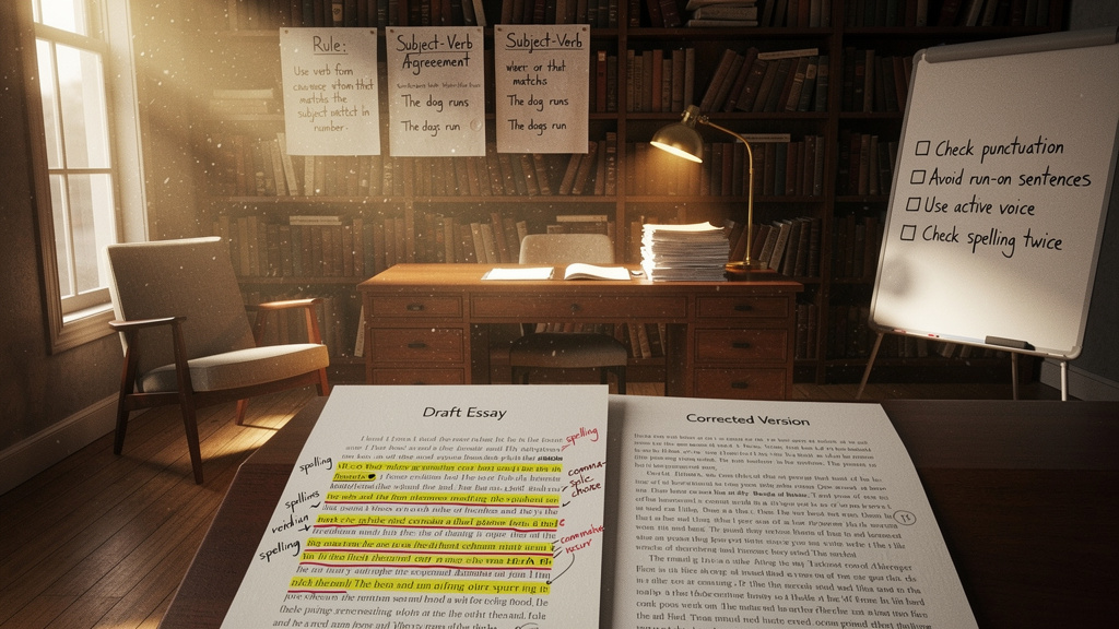 Grammar Fixer That Teaches the Rule