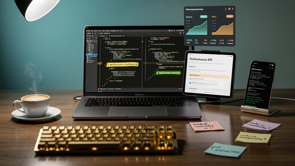 Refactor for Performance, Tradeoffs Spelled Out