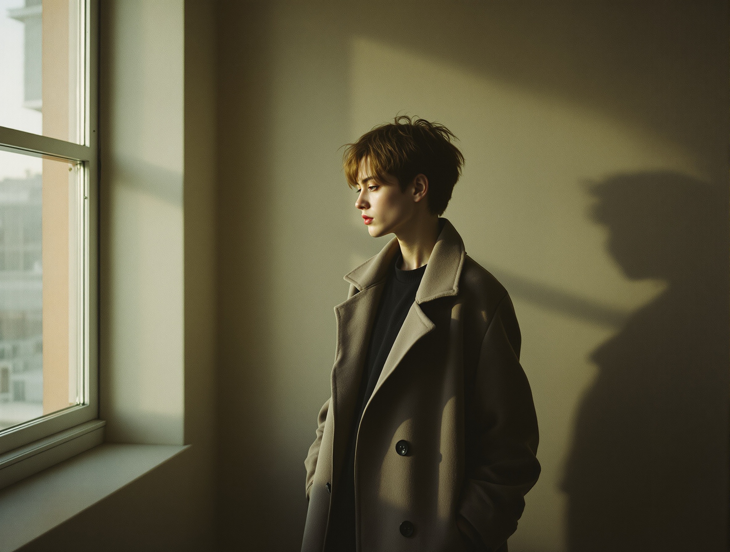 Album cover — moody indie band