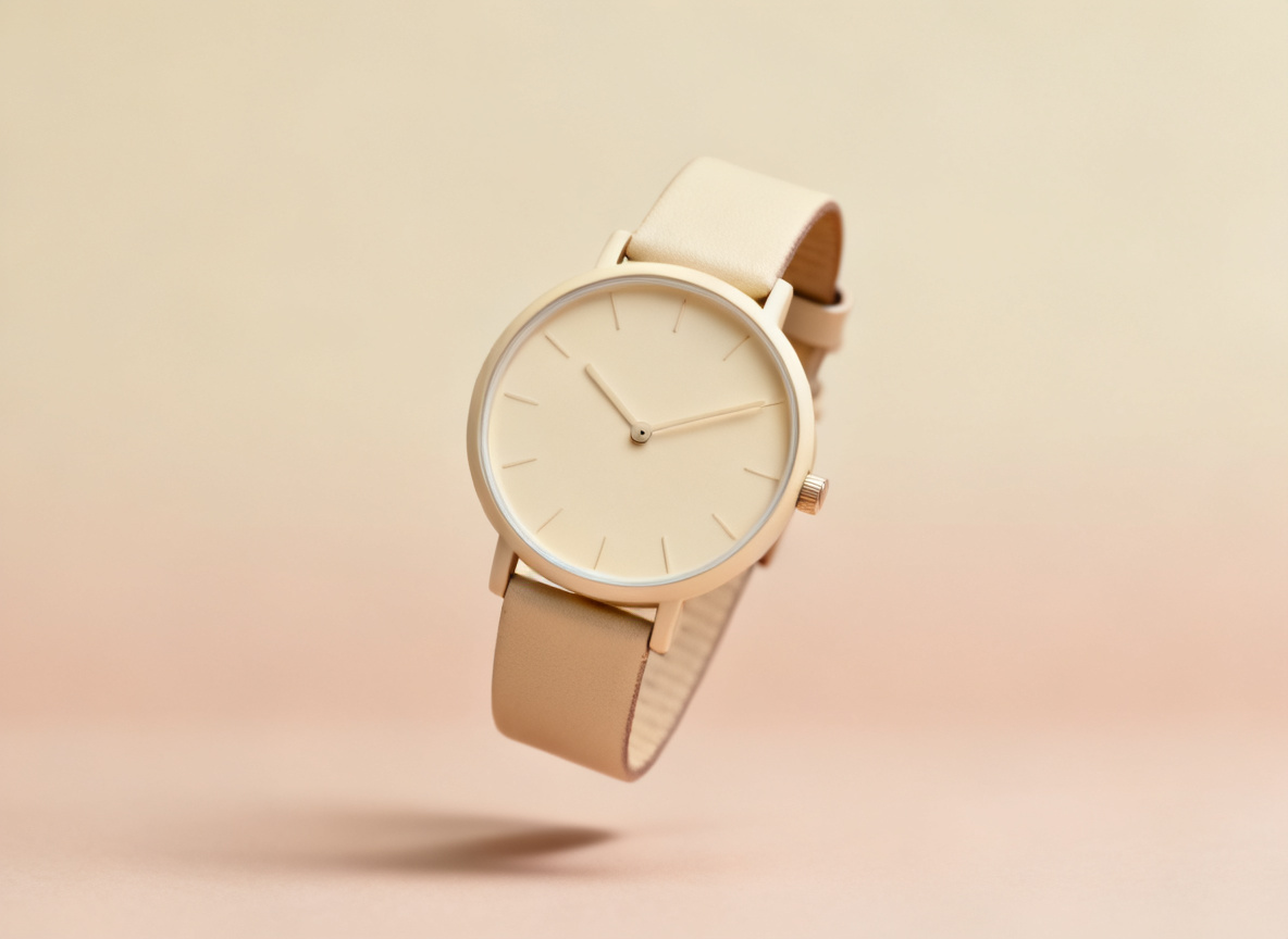Product hero shot — minimalist watch