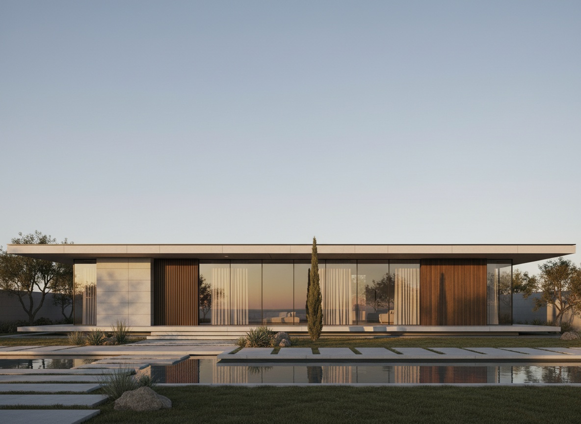 Architectural rendering — modern home